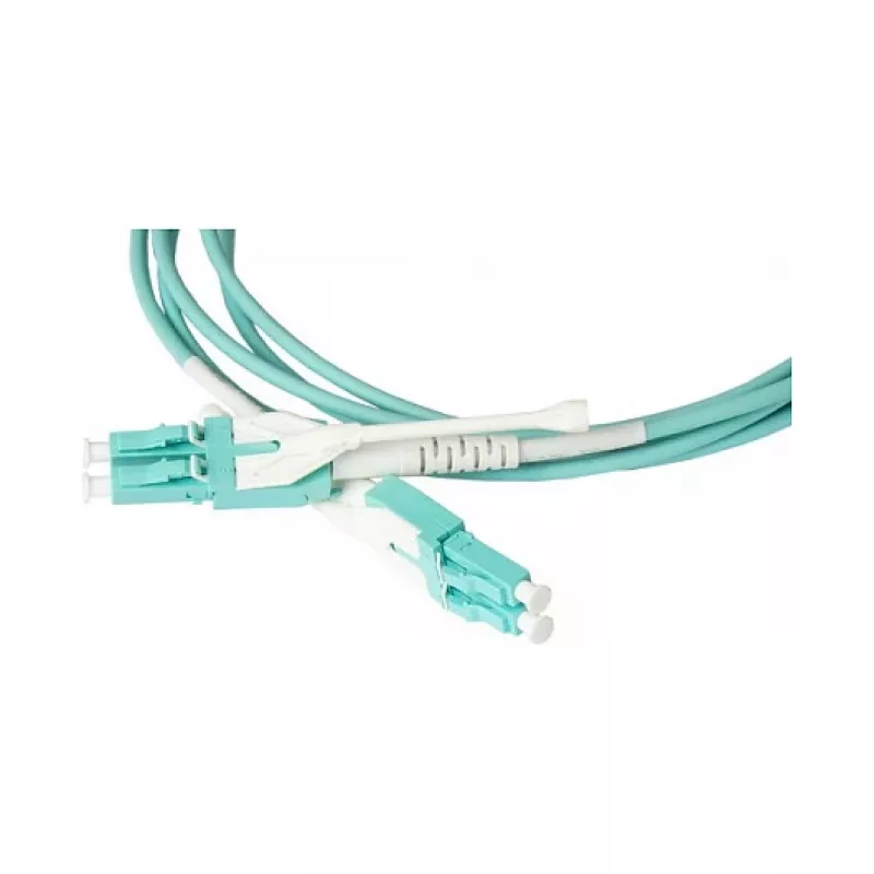 patch-kaabel LWL Duplex OM3 (Multimode, 50/125) LC/LC, UNIBOOT, LSZH, reversible polarity, Entriegelungslasche, 10m, Good Connections® (LW-U810LC3)