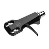 Audio-Technica AT-VM95E/H helipeaga monteeritud fonokassett koos AT-HS6BK peatoega (must/roheline)