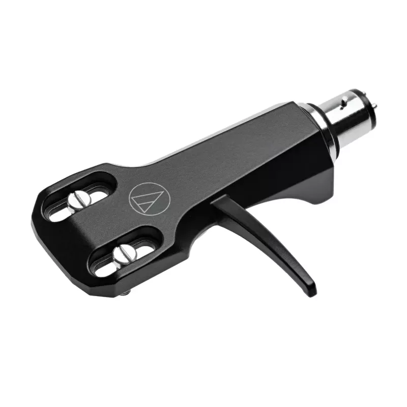 Audio-Technica AT-VM95E/H helipeaga monteeritud fonokassett koos AT-HS6BK peatoega (must/roheline)