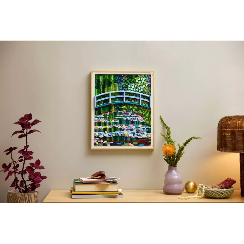 LEGO Art 31220 Claude Monet — Most nad stawem z liliami wodnymi
