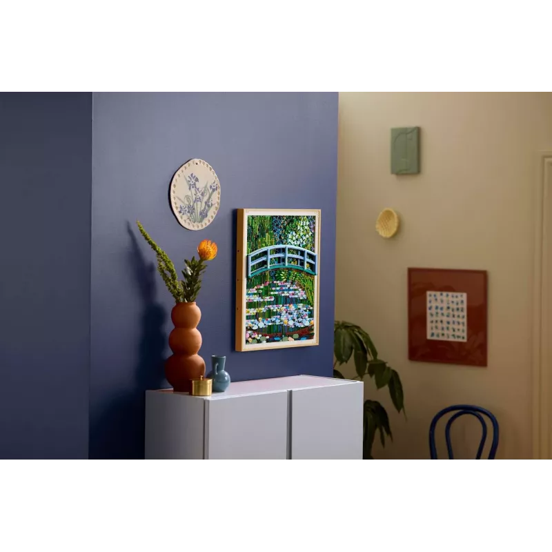LEGO Art 31220 Claude Monet — Most nad stawem z liliami wodnymi
