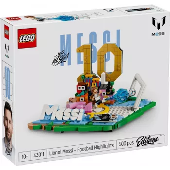 LEGO Editions Sports 43011 Lionel Messi — jalgpallihetked