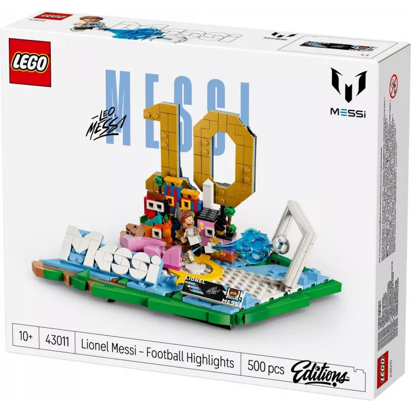 LEGO Editions Sports 43011 Lionel Messi — jalgpallihetked