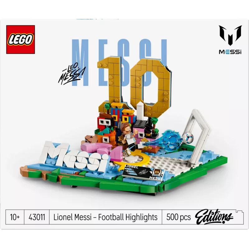 LEGO Editions Sports 43011 Lionel Messi — jalgpallihetked