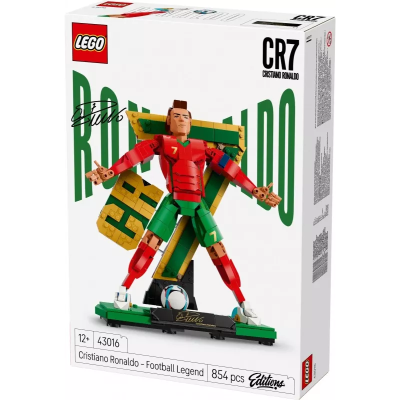 LEGO Editions Sports 43016 Cristiano Ronaldo — jalgpallilegend