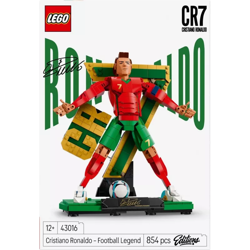 LEGO Editions Sports 43016 Cristiano Ronaldo — jalgpallilegend