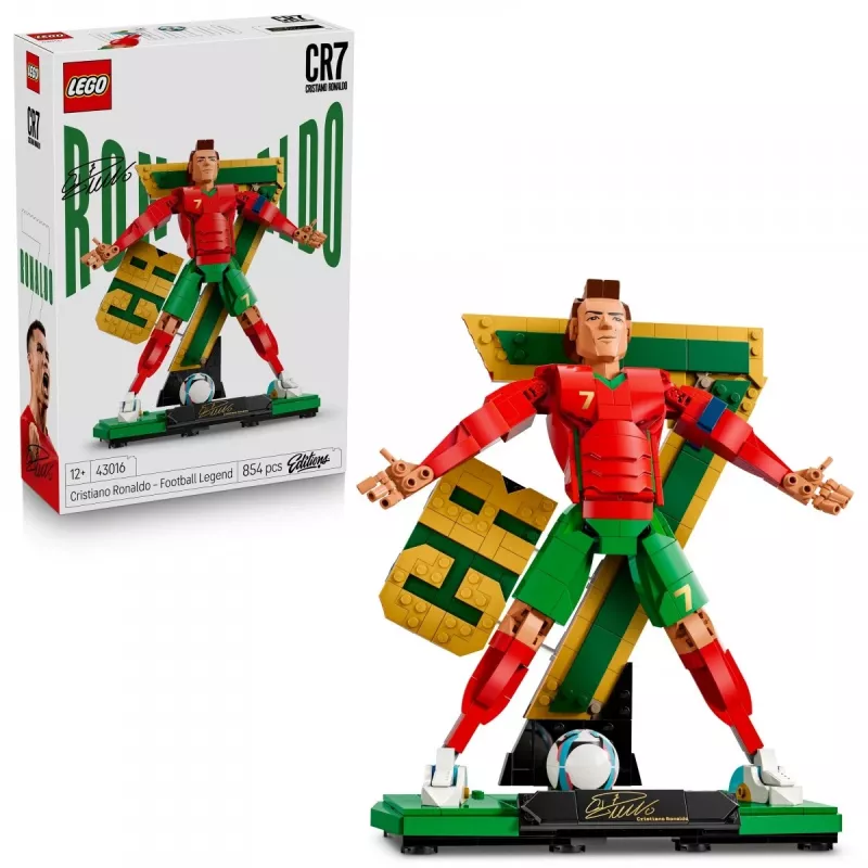 LEGO Editions Sports 43016 Cristiano Ronaldo — jalgpallilegend