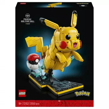 72152 Pokémon Pikachu ja Pokéball