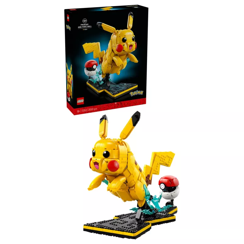 72152 Pokémon Pikachu ja Pokéball