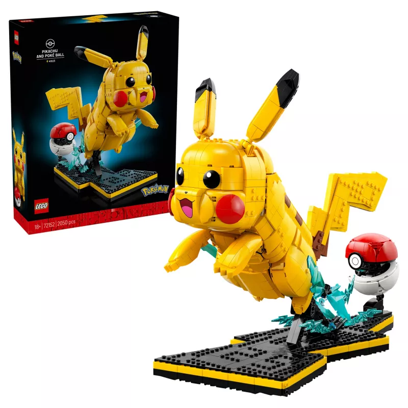 72152 Pokémon Pikachu ja Pokéball