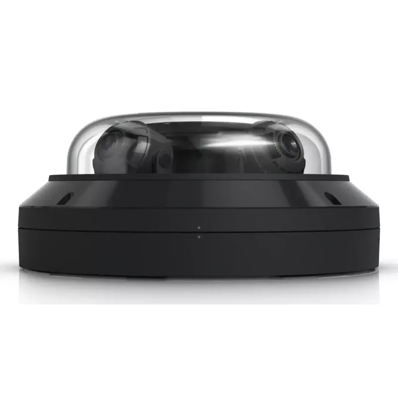IP turvakaamera UBIQUITI AI Multi Sensor 4 — Kuppel, laekinnitus, 3840×2160, 360° FOV, juhtmega, Must