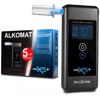 Breathalyzer Pro x-5+ 5 aasta garantii