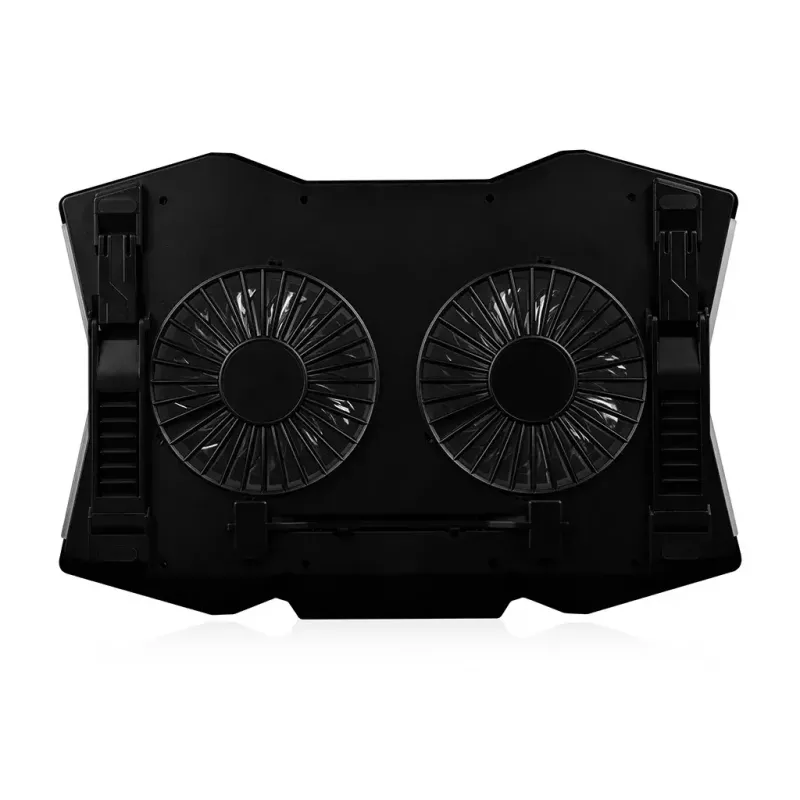 Jahutusalus Modecom MC-CF18 RGB 45.7 cm 2 ventilaatorit Must