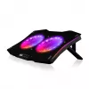 Jahutusalus Modecom MC-CF18 RGB 45.7 cm 2 ventilaatorit Must