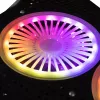 Jahutusalus Modecom MC-CF18 RGB 45.7 cm 2 ventilaatorit Must