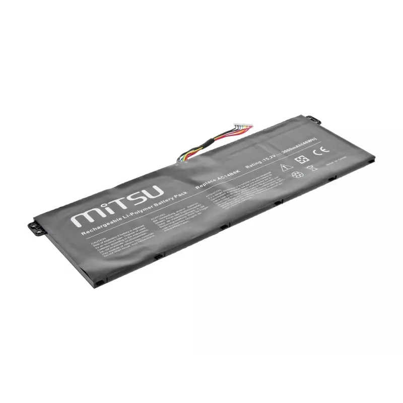 Aku MITSU BC/AC-E3 Acer sülearvutitele 2200 mAh 33 Wh 15,2 V