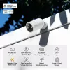 TP-Link Tapo juhtmevaba sise-/väliturvakaamera TEHNILISED ANDMED: 4K UHD (3840 x 2160), H.265/H.264 tugi, 16x UHD digitaalsuum, 2,4/5 GHz kaheribaline Wi-Fi, 10 000 mAh laetav liitiumioonaku