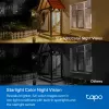 TP-Link Tapo juhtmevaba sise-/väliturvakaamera TEHNILISED ANDMED: 4K UHD (3840 x 2160), H.265/H.264 tugi, 16x UHD digitaalsuum, 2,4/5 GHz kaheribaline Wi-Fi, 10 000 mAh laetav liitiumioonaku