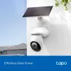 TP-Link Tapo päikeseenergial töötav pööratava/kallutatava turvakaamera komplekt