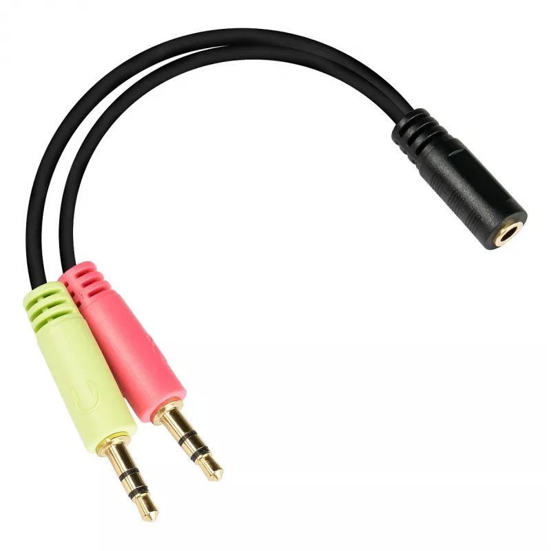 Good Connections Peakomplekti adapter pesa 3,5 mm CTIA Pin-Bel.