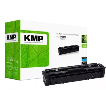 KMP Toner HP 207X tsüaan 2450 lehekülge taastatud