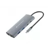CONCEPTRONIC 10-1 Dokk USB-C->HDMI/2xUSB-C/3xUSB-A/+ 20cm h