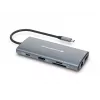 CONCEPTRONIC 10-1 Dokk USB-C->HDMI/2xUSB-C/3xUSB-A/+ 20cm h
