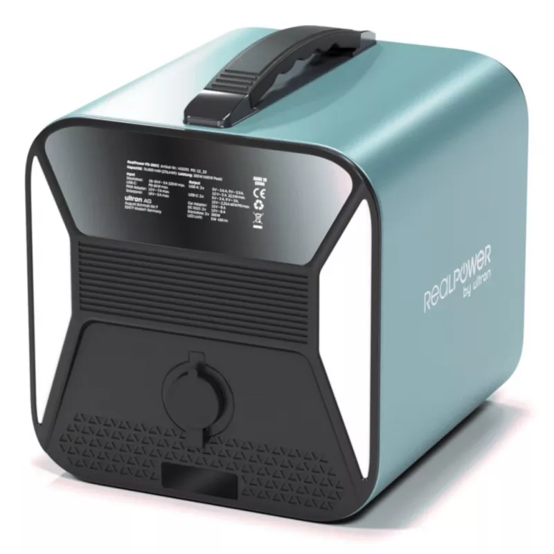 Kaasaskantav elektrijaam RealPower PS-300C 76800 mAh