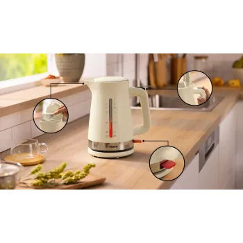 Bosch MyMomenti elektriline veekeetja 1,7 l 2400 W kreem