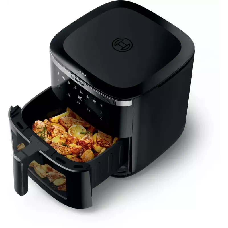 Bosch Serie 6 MAFS2671B fritüür Üksik 7,2 L Eraldiseisev 1800 W Kuumaõhufritüür Must