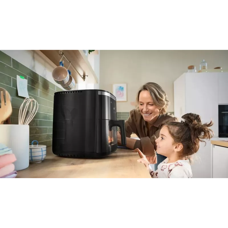 Bosch Serie 6 MAFS2671B fritüür Üksik 7,2 L Eraldiseisev 1800 W Kuumaõhufritüür Must