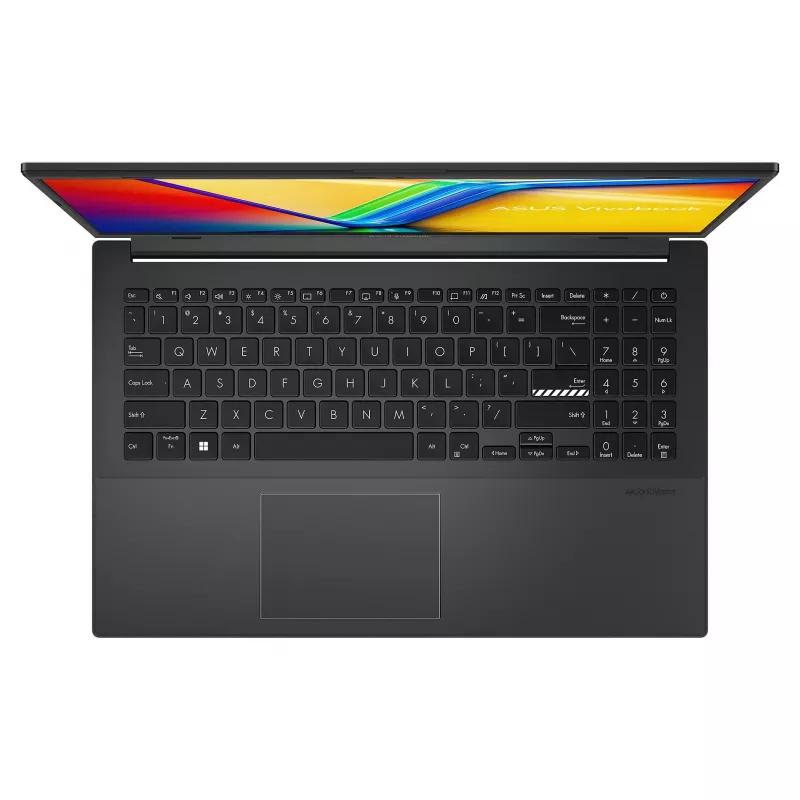 ASUS Vivobook Go 15 OLED E1504FA sülearvuti, AMD Ryzen 3 7320U, 15,6-tolline Full HD, 8 GB muutmälu, 512 GB SSD, Windows 11 Home, must