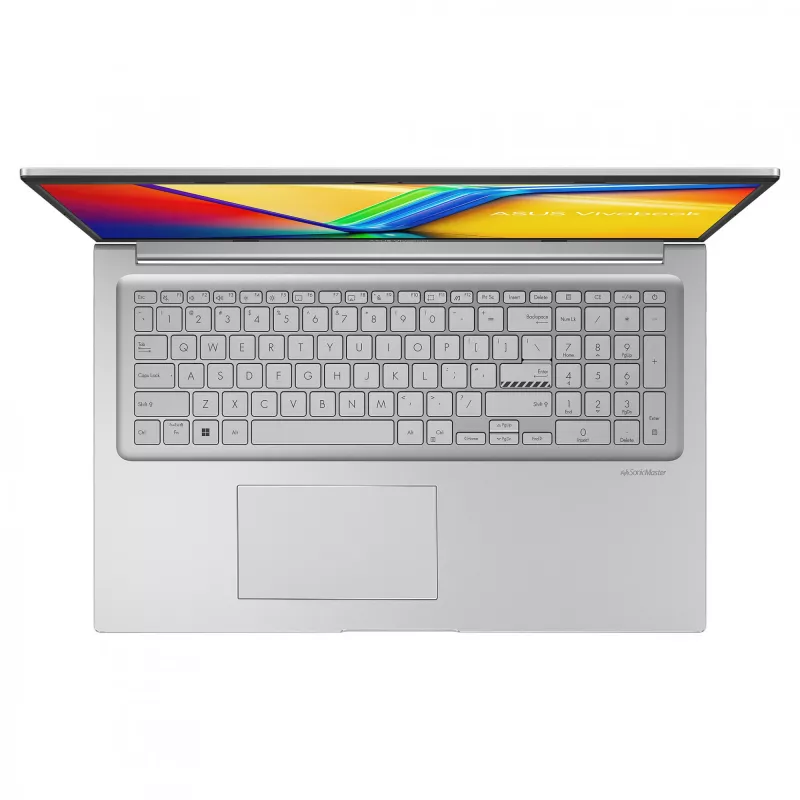 ASUS Vivobook 17 X1704VA-AU918W sülearvuti, 17,3-tolline Full HD, Intel Core 7 150U, 16 GB muutmälu, 1 TB SSD, Windows 11 Home, hõbedane