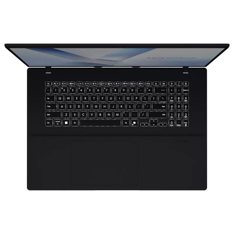 ASUS Vivobook 18 M1807GA-S8068W sülearvuti, 18-tolline WUXGA, AMD Ryzen AI 7 445, 16 GB muutmälu, 1 TB SSD, Windows 11 Home, sinine