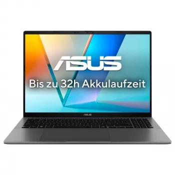 ASUS Vivobook S16 S3607VA-RP142W sülearvuti, 16-tolline WUXGA, Intel Core 7 240H, 16 GB muutmälu, 1 TB SSD, Windows 11 Home, hall