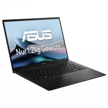 ASUS Zenbook 14 OLED UM3406GA-QD032W sülearvuti, AMD Ryzen AI 7 445, 14-tolline WUXGA, 32 GB muutmälu, 1 TB SSD, Windows 11 Home, must