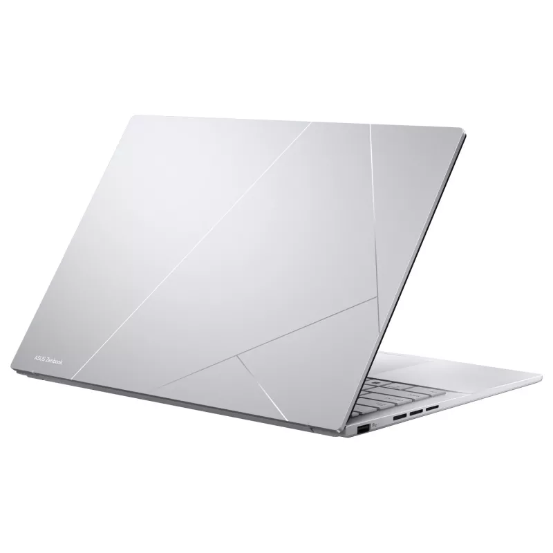 ASUS Zenbook 14 OLED UX3405CA-ST775X sülearvuti, Intel Core Ultra 9 285H, 32 GB muutmälu, 1 TB SSD, 14-tolline WQXGA+, Windows 11 Pro, hõbedane