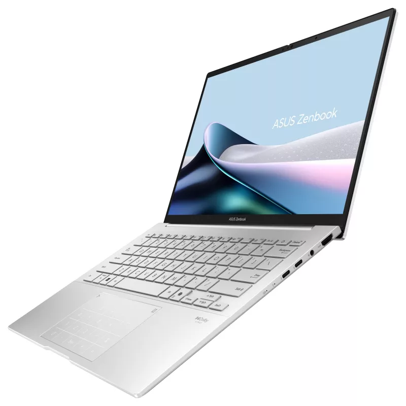 ASUS Zenbook 14 OLED UX3405CA-ST775X sülearvuti, Intel Core Ultra 9 285H, 32 GB muutmälu, 1 TB SSD, 14-tolline WQXGA+, Windows 11 Pro, hõbedane