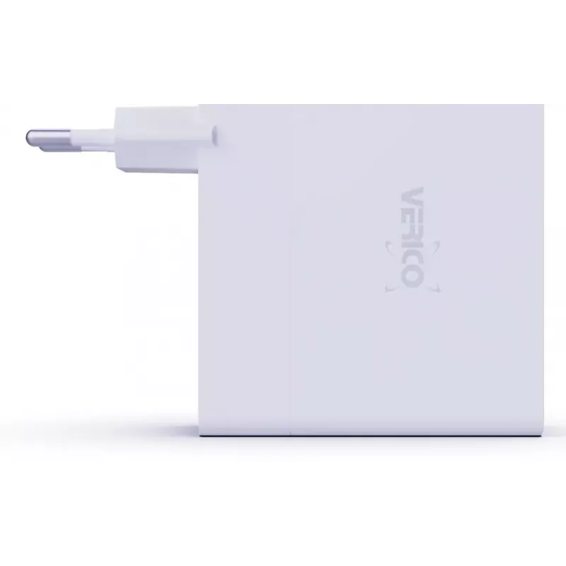 Verico MOJO GaN 140W mitme pordiga USB-C ja USB-A kiirlaadija sülearvutitele, nutitelefonidele ja tahvelarvutitele, valge