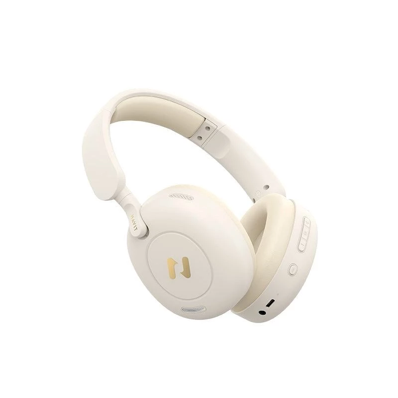 Over-ear Bluetooth Headphones HAVIT H655BT PRO — Traadita kõrvaklapid, beež, Bluetooth-heli