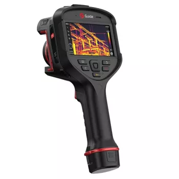 H4 kaamera termopilt, 480x360 IR, 30Hz, FOV 25°x19°, 4,3 puutetundlik LCD, laser, 64GB, Wi-Fi, Bluetooth, 8MP, aku