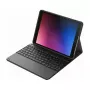 Inatecki klaviatuur iPad 10.2-tollisele / iPad Pro 10.5-tollisele mudelile QWERTZ must