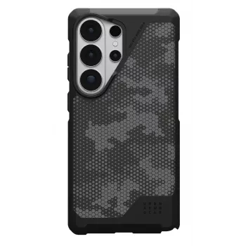 UAG Metropolis LT Magnet - Sisseehitatud magnetmooduliga ümbris Samsung Galaxy S26 Ultra jaoks (mikroheksakamuflaaž grafiit)