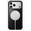 Mobiiltelefoni ümbris Nomad Rugged Leather ümbris iPhone 17 Pro Max jaoks, kate, nahk + TPU + PC, sobib 17,5 cm (6,9 tolli) ekraanile, must