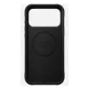 Mobiiltelefoni ümbris Nomad Rugged Leather ümbris iPhone 17 Pro Max jaoks, kate, nahk + TPU + PC, sobib 17,5 cm (6,9 tolli) ekraanile, must