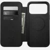 Mobiiltelefoni nahast voltümbris Nomad Modern Leather Folio iPhone 17 Pro Max (6,9 tolli) pruun, nahk/alumiinium, 4 kaarditaskut