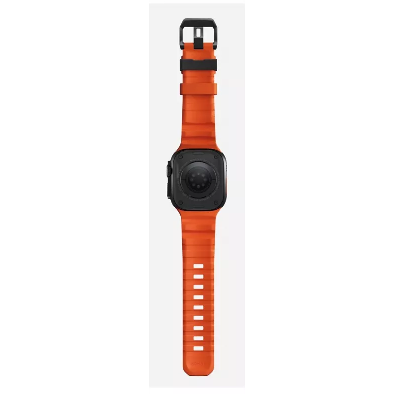 Band Nomad Rocky Point Must Leather for Smartwatch — Wrist 145–195 mm, Titanium Buckle