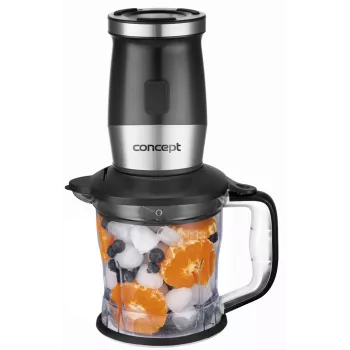 Concept SM3390 blender 1,2 L saumikser 700 W Must, Roostevaba teras