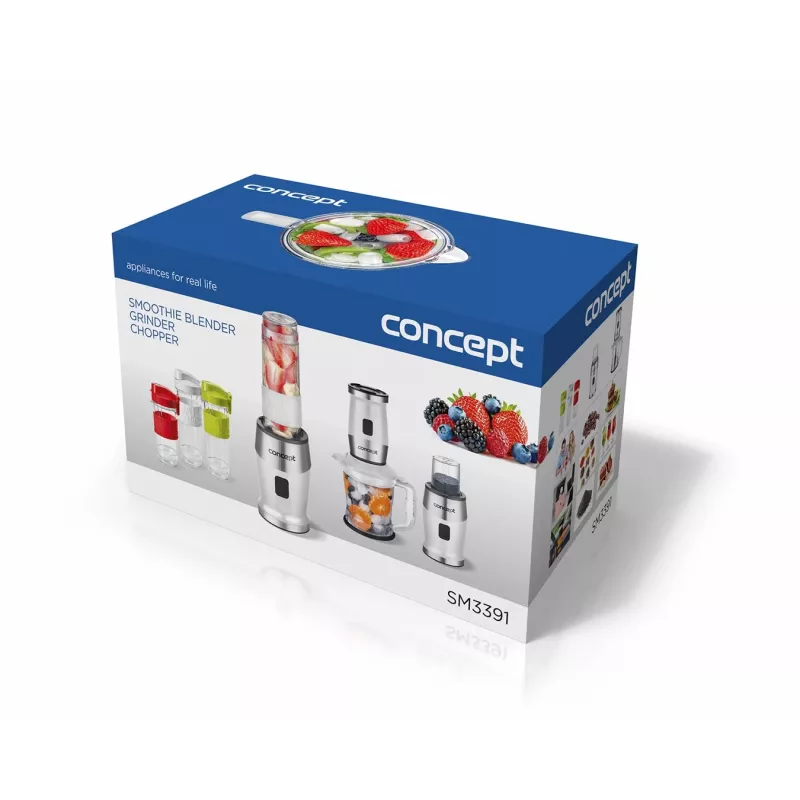 Concept sm3391 1,2 L lauablender 700 W roostevaba teras, valge