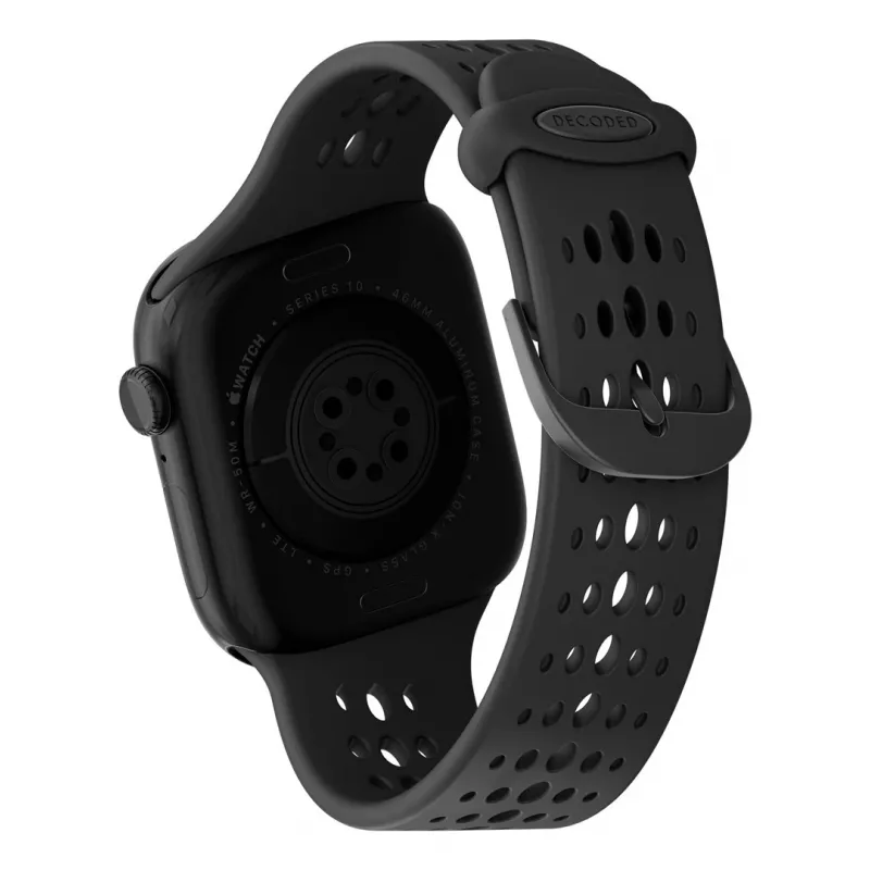 Decoded Silicone Ares O Band - Silikoonrihm Apple Watchile 40/42 mm (must)